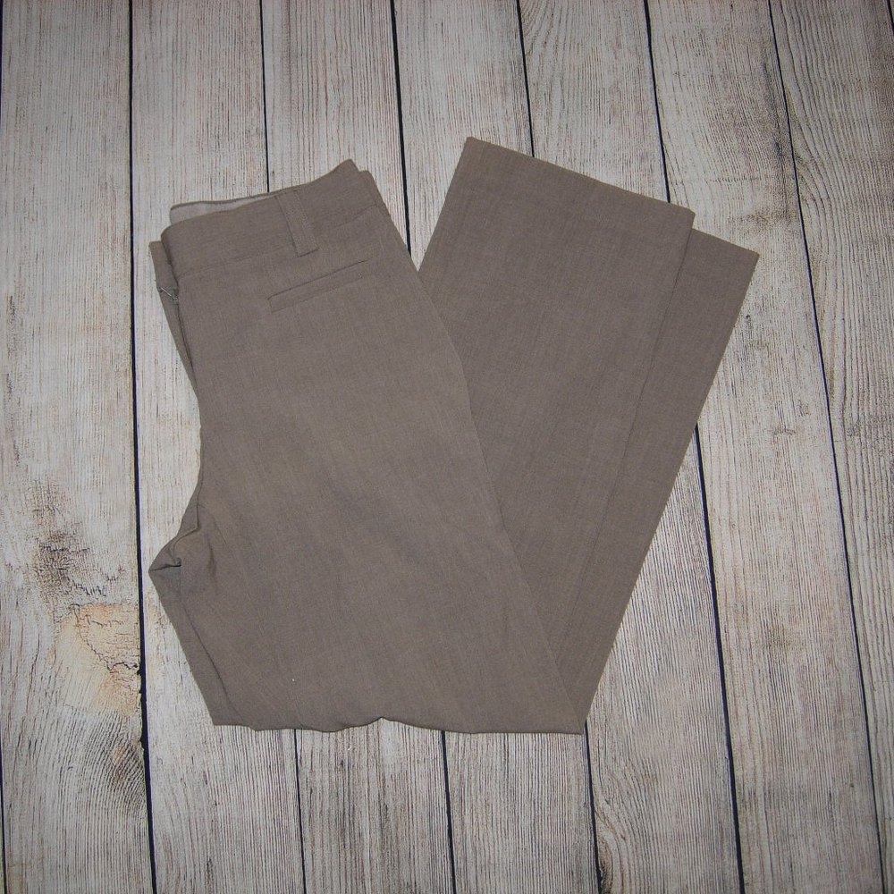 Dress Barn Tan Straight Pants 4P